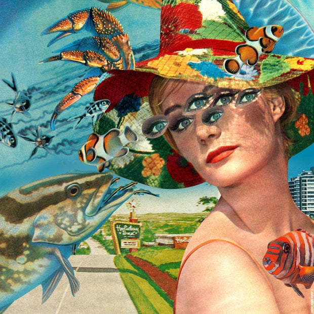 JOAN SEED Illustrations and Posters Roadtrip Fascinator Poster