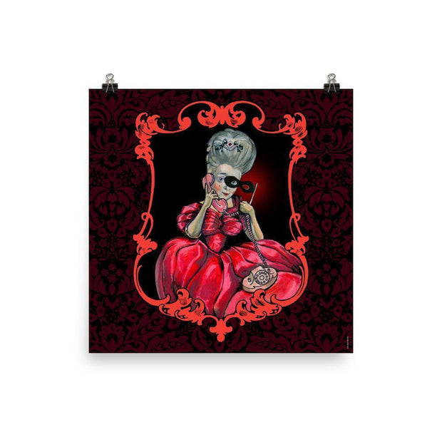 JOAN SEED Illustrations and Posters The Countess Calling The Devil Poster