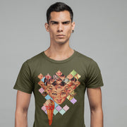 JOAN SEED Men’s art fashion Clowns of Temptation (Boy) Men's Essential Fit Crew Neck T-Shirt