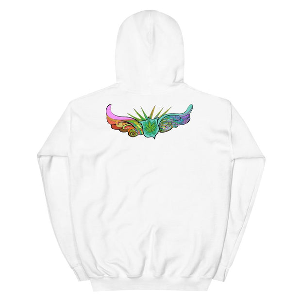 JOAN SEED Outerwear Cannabis Airlines Unisex Midweight Hoodie