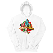 JOAN SEED Outerwear White / S Flower Collision Unisex Midweight Hoodie