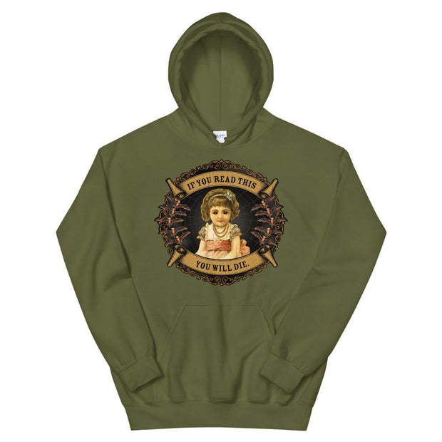 JOAN SEED Outerwear Military Green / S If You Read This Unisex Midweight Hoodie