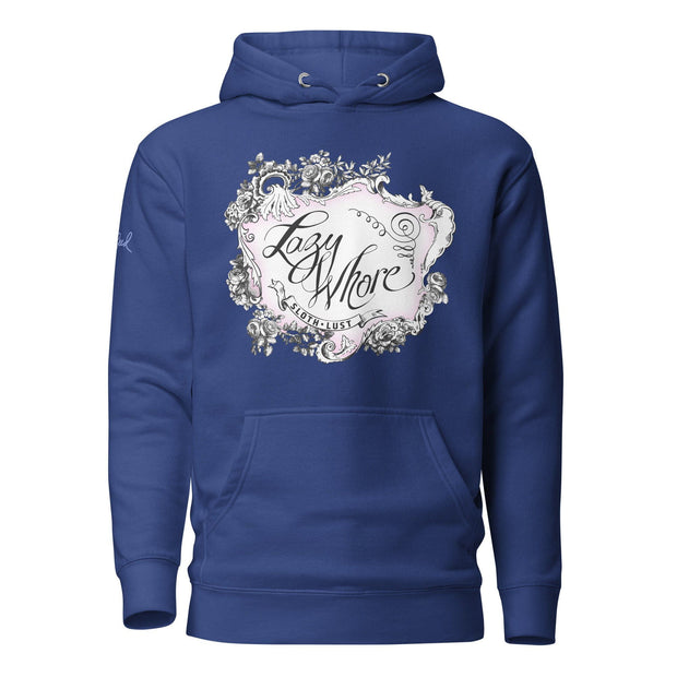 JOAN SEED Outerwear Team Royal / S Lazy Whore Unisex Midweight Hoodie
