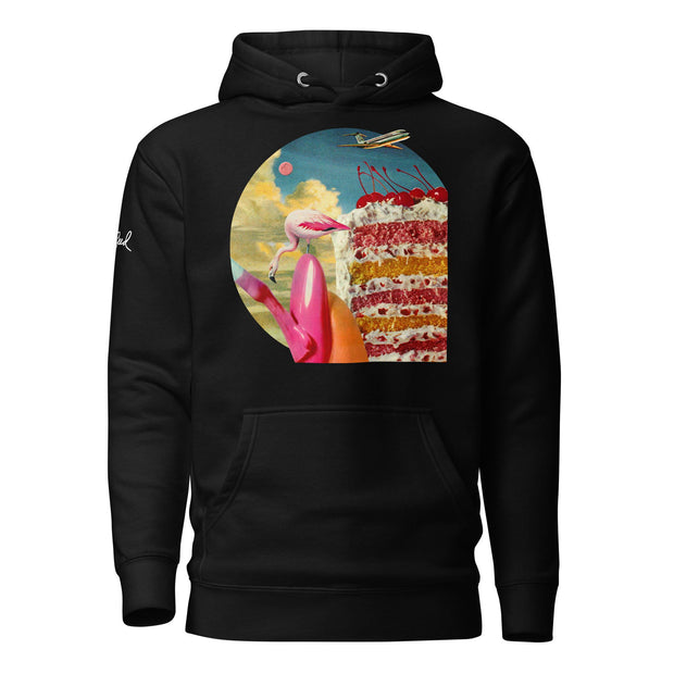 JOAN SEED Outerwear Black / S Miami Layover Unisex Midweight Hoodie
