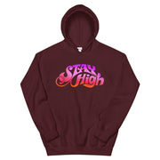 JOAN SEED Outerwear Maroon / S Stay High Unisex Midweight Hoodie