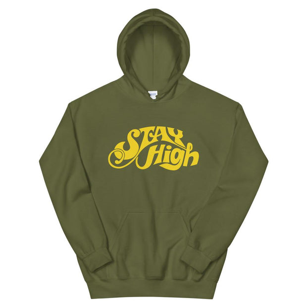 JOAN SEED Outerwear Military Green / S Stay High Unisex Midweight Hoodie