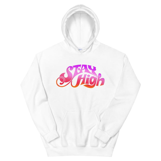 JOAN SEED Outerwear White / S Stay High Unisex Midweight Hoodie