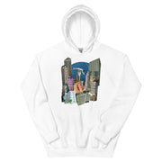 JOAN SEED Outerwear White / S Swallowed by the City Unisex Midweight Hoodie