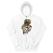 JOAN SEED Outerwear White / S Velocity Fascinator Unisex Midweight Hoodie
