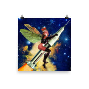 JOAN SEED Rocket Fairy Poster