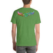 JOAN SEED Shirts & Tops Cannabis Airlines Men's Essential Fit Crew Neck T-Shirt