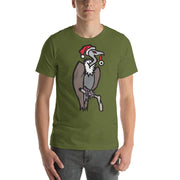 JOAN SEED Shirts & Tops Olive / S Christmas Vulture Men's Essential Fit Crew Neck T-Shirt