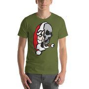 JOAN SEED Shirts & Tops Olive / S Dark Santa Men's Essential Fit Crew Neck T-Shirt