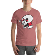 JOAN SEED Shirts & Tops Mauve / S Santa Skull Men's Essential Fit Crew Neck T-Shirt
