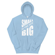 JOAN SEED Light Blue / S Small Big Unisex Midweight Hoodie