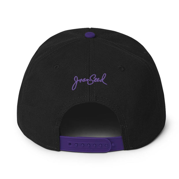 JOAN SEED Sports Products Purple Kush Embroidered Snapback Cap