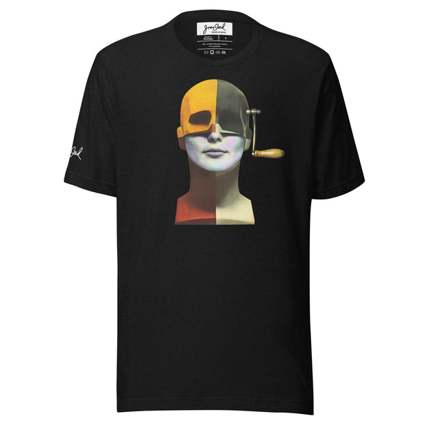 JOAN SEED Black Heather / S Wind Up Toy Unisex Essential Fit Crew Neck T-Shirt